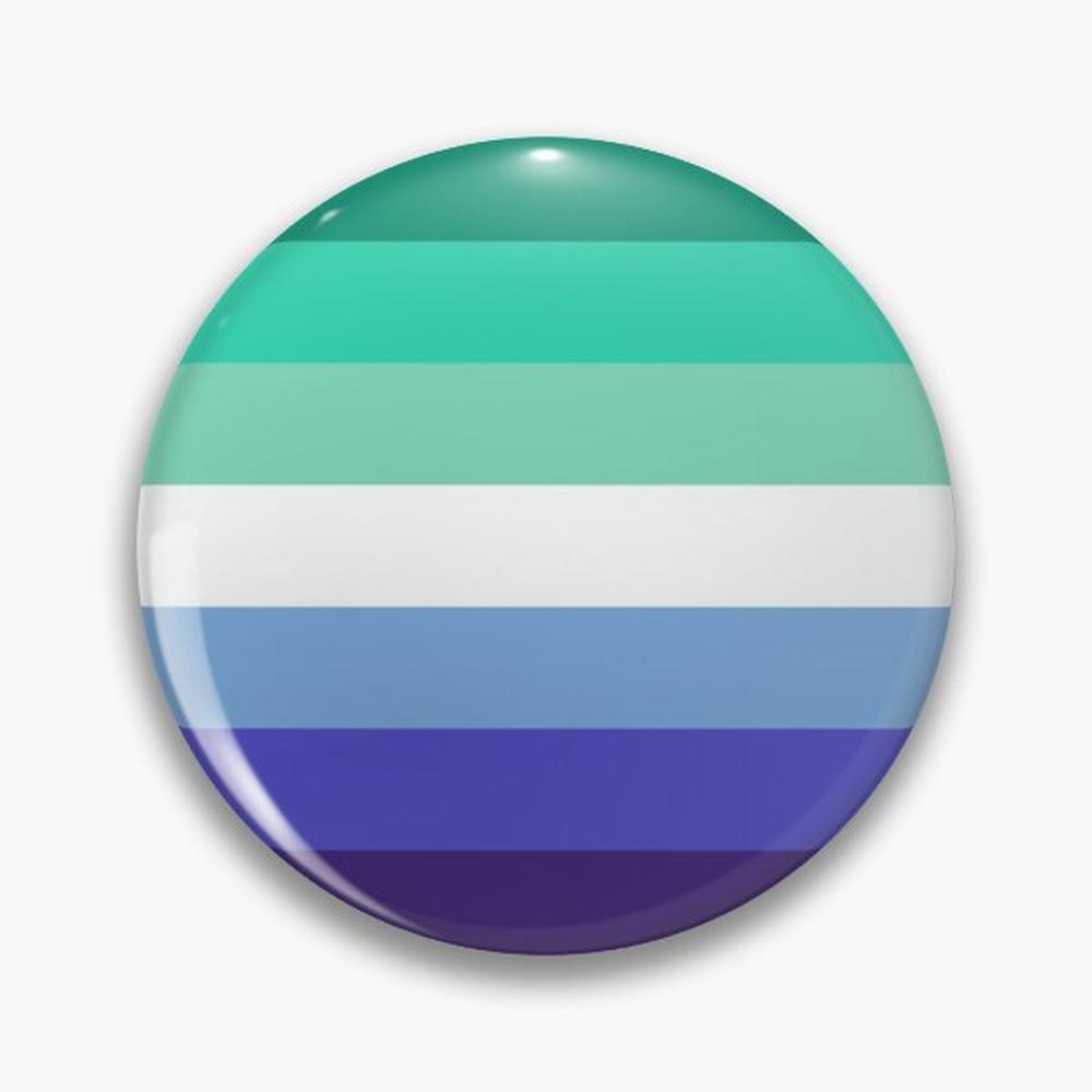 Ethnic Modern Fashion - MLM Gay Pride bendera Pin tombol