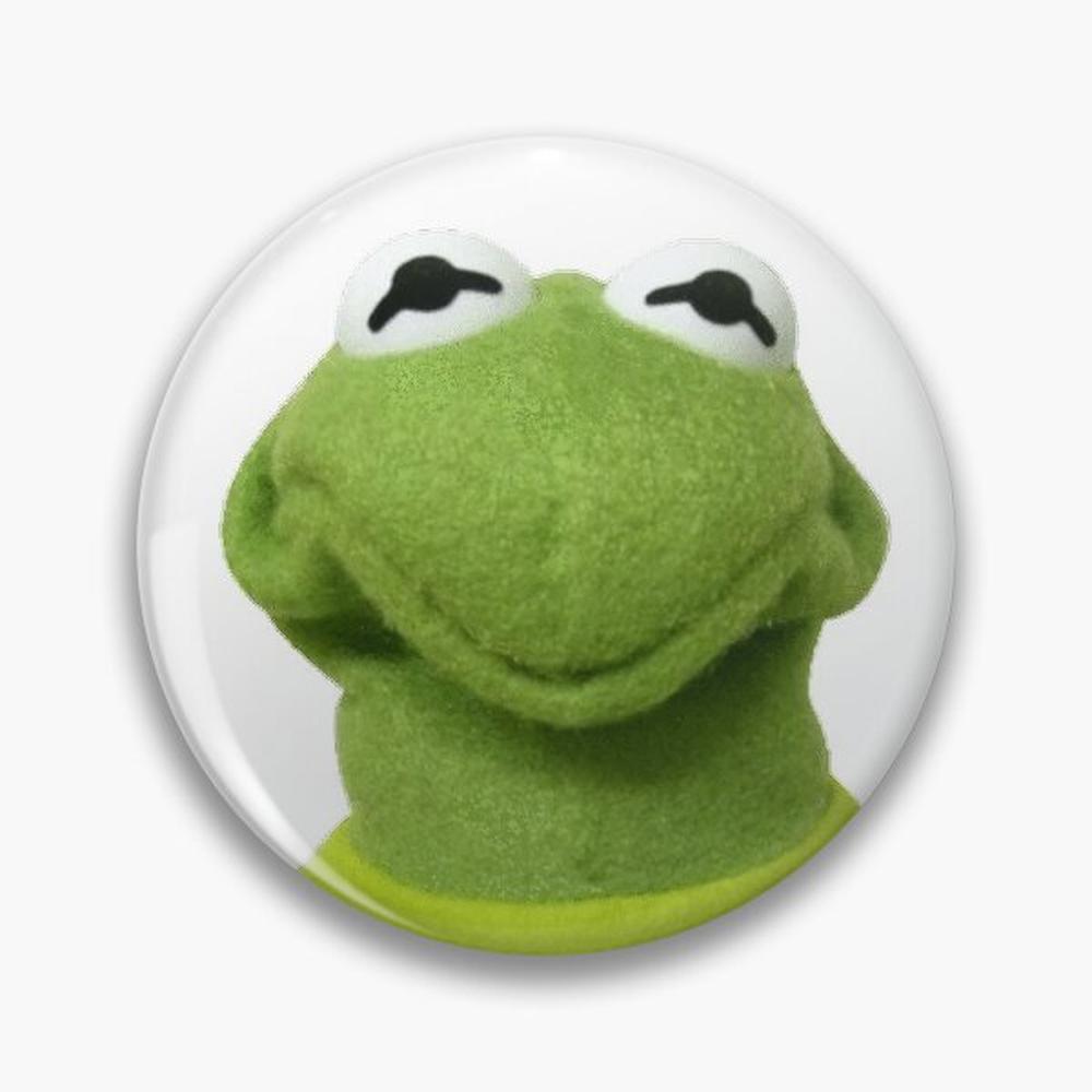Kermit the clibian Pin tombol  - Ethnic Modern Fashion ulasan dan harga