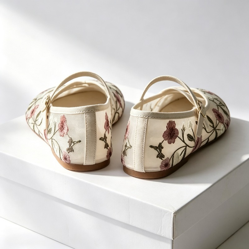 Sandal Merek Sejuk Wanita Flat - Ethnic Fashion Design ulasan dan harga