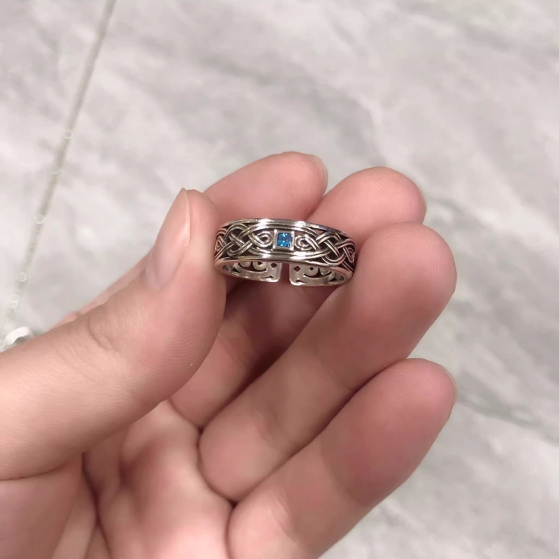 Buyee Cincin Pasangan Perak Mu - Ethnic Modern Fashion ulasan dan harga